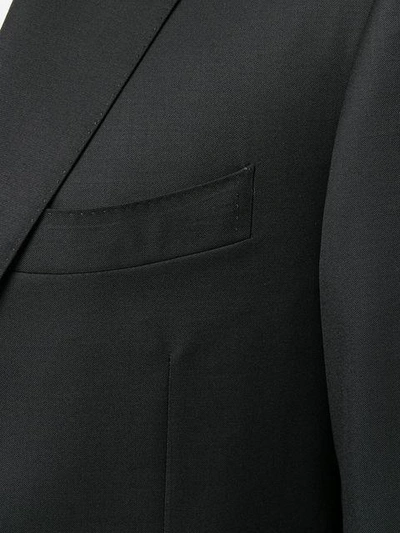 Shop Canali Two Piece Suit In Black