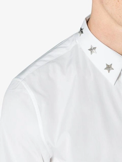星星铆钉衣领衬衫