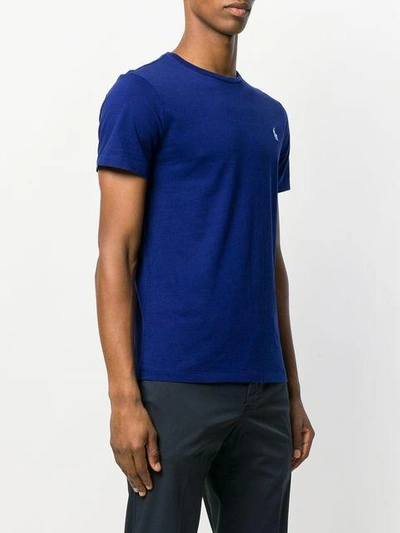 Polo Ralph Lauren Crew Neck Short Sleeves Soft Fabric T-shirt In Blue