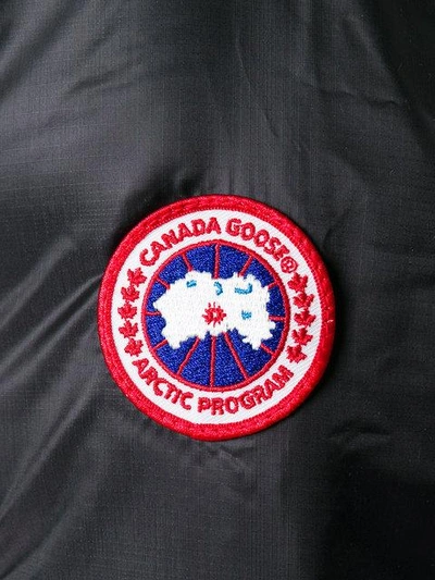 Shop Canada Goose Padded Jacket - Black