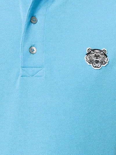 Shop Kenzo Tiger Crest Polo Shirt