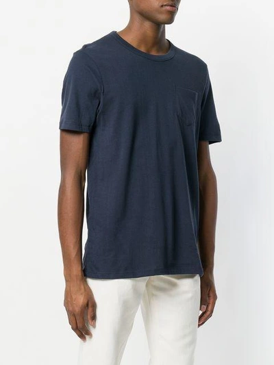 Shop Fashion Clinic Timeless Pocket Tee In Blue