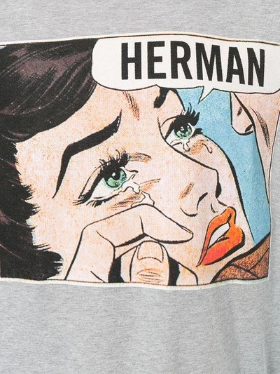 Shop Herman Sad Girl Print T-shirt