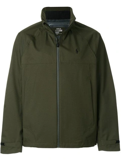 Shop Polo Ralph Lauren Waterproof Lightweight Jacket In Green