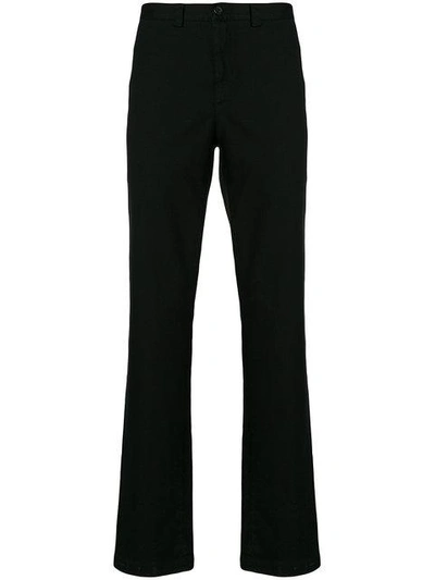 Shop Hannes Roether Clewe Trousers In Black