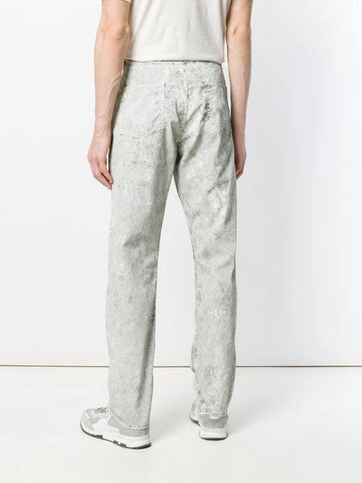 Shop Our Legacy Faded Regular Trousers - Green