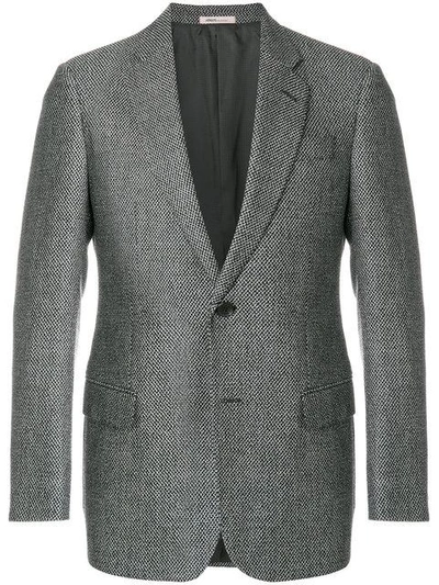 Shop Armani Collezioni Tweed Blazer