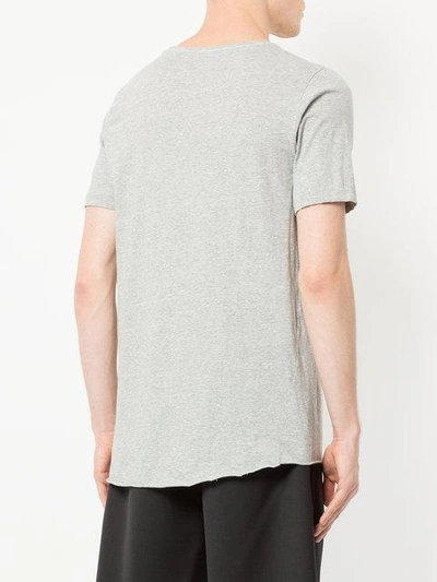 Shop Bassike Short-sleeve T-shirt In Grey