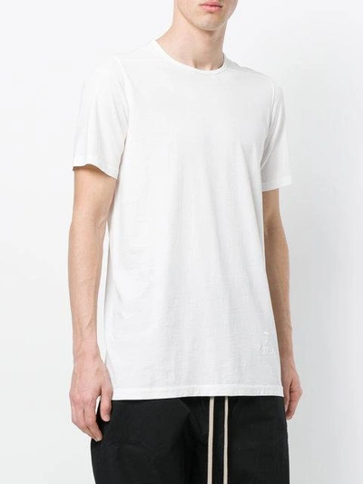 Shop Rick Owens Drkshdw Plain T-shirt - White