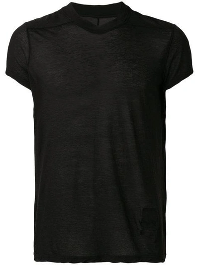 Shop Rick Owens Drkshdw Sheer T-shirt In Black