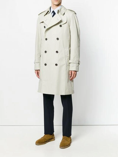 Shop Sealup Trench Coat - White