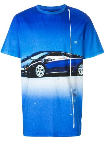 Shop Blood Brother Droptop T In Blue