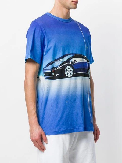 Shop Blood Brother Droptop T In Blue