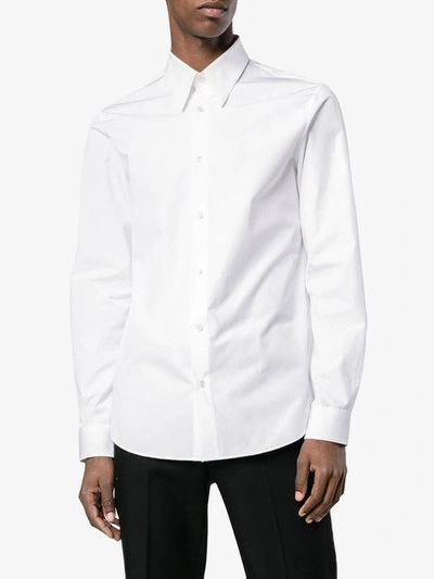 Shop Calvin Klein 205w39nyc Text Detail Shirt In White