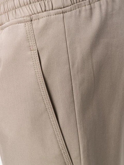 Shop Neil Barrett Cropped Tapered Track Pants