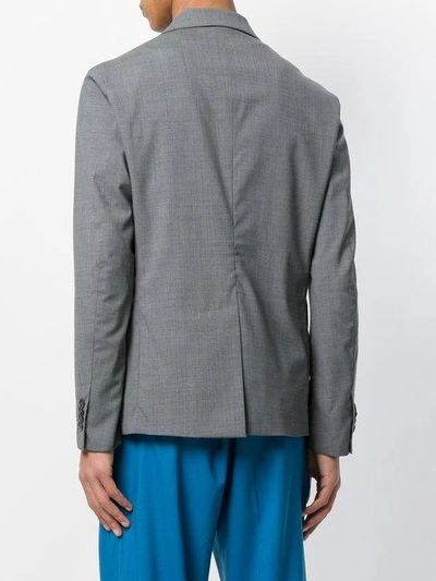 Shop Barena Venezia Tailored Blazer In Grey