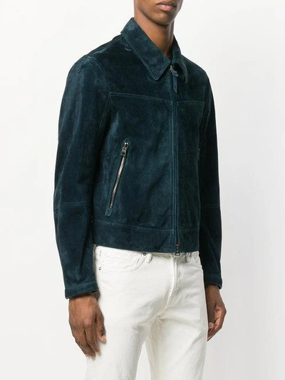 Shop Tom Ford Zipped Shirt Jacket In B18