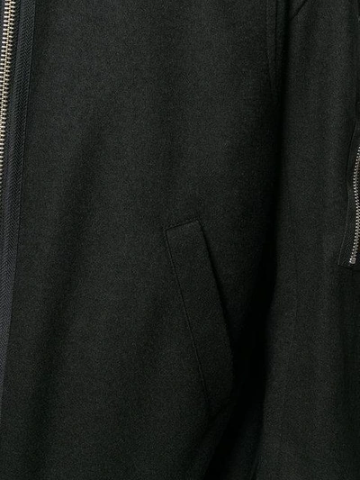 Shop Martin Asbjorn Panelled Bomber Jacket In Black