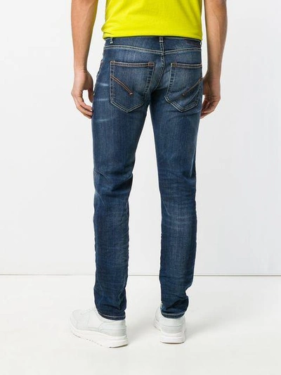 Shop Dondup Faded Straight Leg Jeans