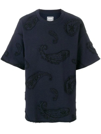 Shop Wooyoungmi Embroidered Applique T