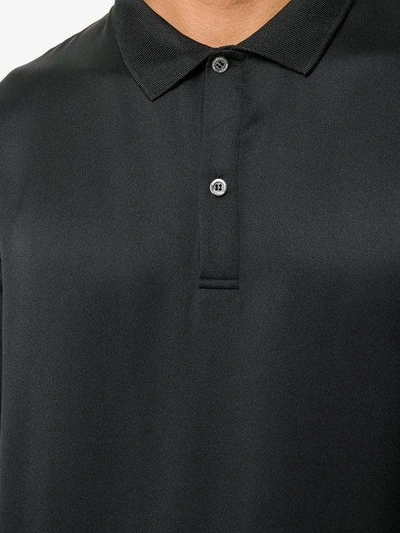 Shop Alexander Mcqueen Classic Cut Two Button Polo Shirt