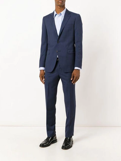 Shop Lanvin Two Piece Suit - Blue
