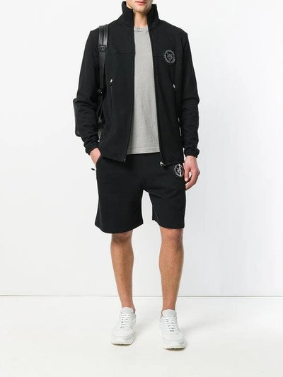 Shop Plein Sport Trevor Track Top In Black