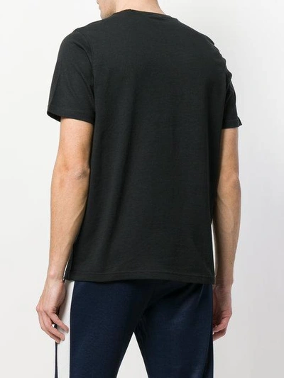 Shop Adidas Originals Trefoil Logo-print T-shirt In Black