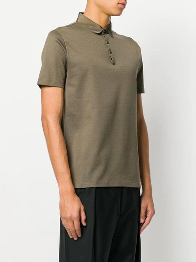 Shop Lanvin Slim Polo Shirt