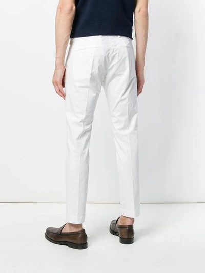 Shop Entre Amis Cropped Chino Trousers