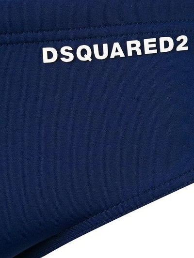 Shop Dsquared2 Logo Swimming Trunks
