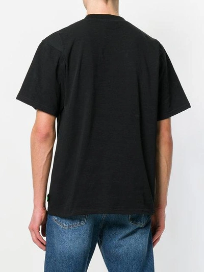Shop Gcds Slogan-print T-shirt In Black