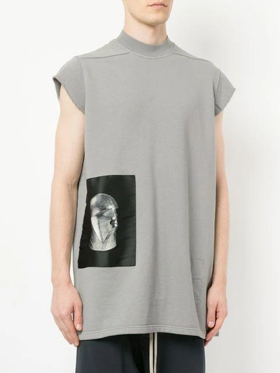 Shop Rick Owens Drkshdw Jumbo T-shirt - Grey