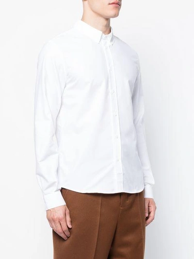 Shop Editions Mr Oxford Long Sleeve Shirt In White