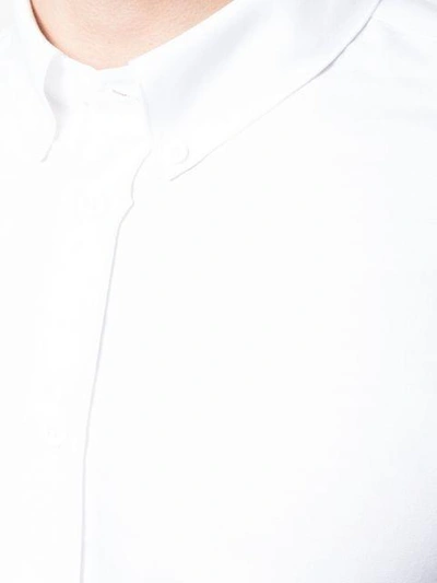 Shop Editions Mr Oxford Long Sleeve Shirt In White