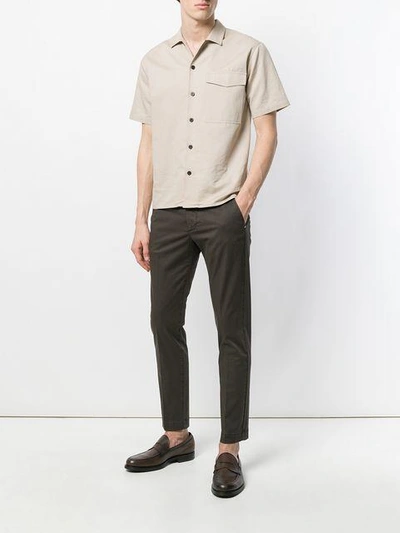 cropped chino trousers