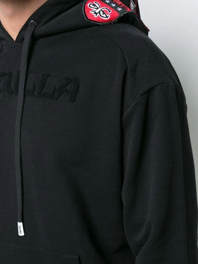 Shop Haculla Kustom Hooded Sweatshirt In Black
