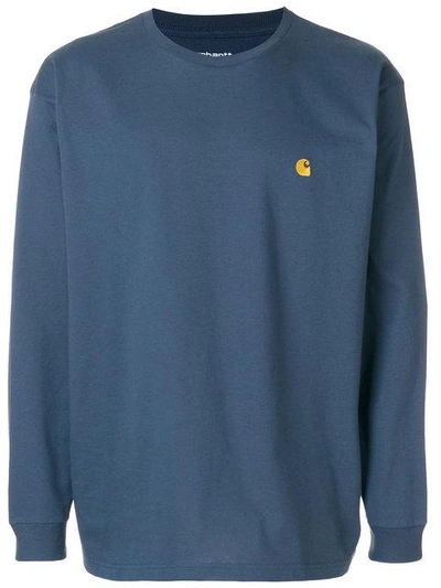 Shop Carhartt Embroidered Logo Sweatshirt