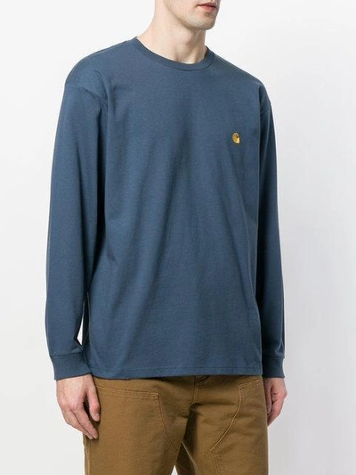 Shop Carhartt Embroidered Logo Sweatshirt