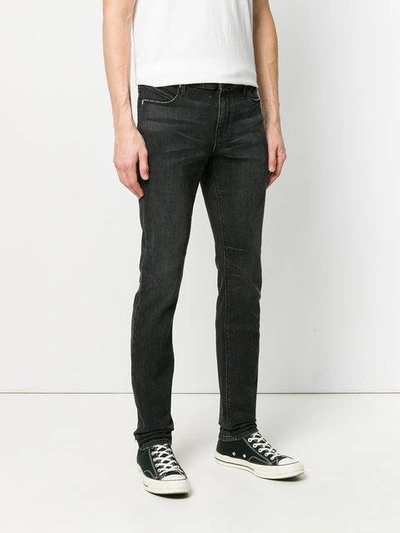 Shop Rta Straight Leg Jeans - Black