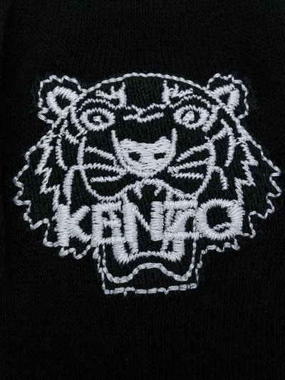 Shop Kenzo Tiger Socks - Black