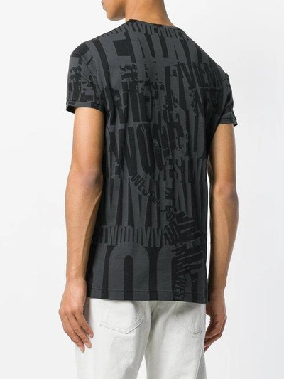 Shop Vivienne Westwood Logo Printed T-shirt - Black