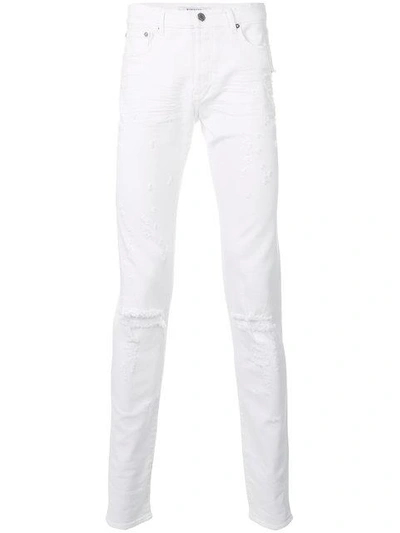 Shop Givenchy Distressed Skinny Jeans