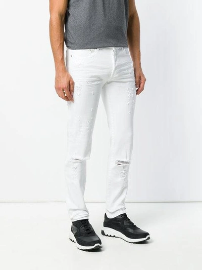 Shop Givenchy Distressed Skinny Jeans