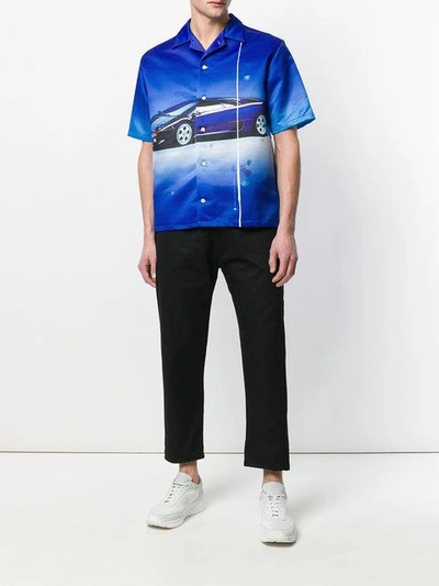 Shop Blood Brother Superfast Printed Shirt In Blue