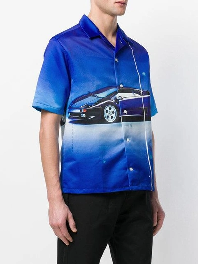 Shop Blood Brother Superfast Printed Shirt In Blue