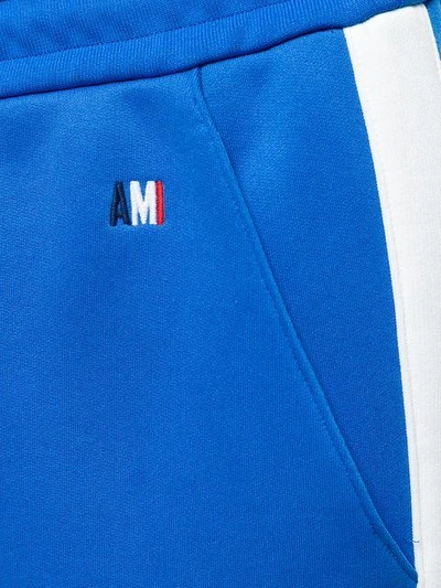 Shop Ami Alexandre Mattiussi Trackpants In Blue