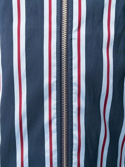 striped bomber jacket