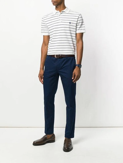 Shop Pt01 Classic Chinos In Blue