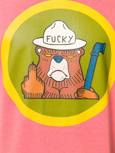 Shop Dsquared2 Fucky T-shirt - Pink